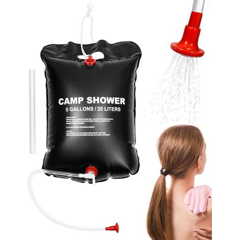 20 Liter Solarduschsack für Camping Camping Duschboiler für die Außendusche (1/5)
