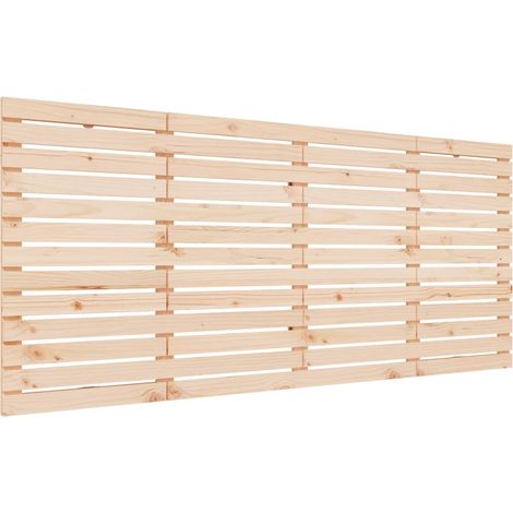 Maison Exclusive - Cabecero de cama de pared madera maciza de pin (1/5)