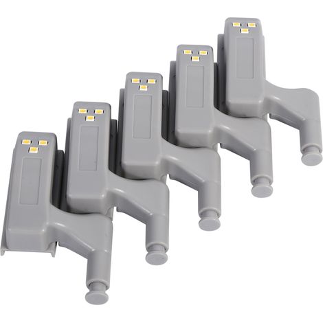 10 LED-Scharnierleuchten für Küchenschränke und -regale (Warmweiß) (1/5)