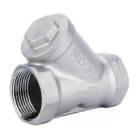 Filtre en Y femelle 2 pouces BSP en acier inoxydable SS304, vanne de filtration en ligne à mailles pour débit (1/3)