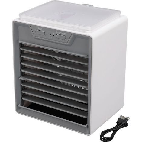 Portable evaporative air cooler with misting function, 2 mist levels & 3 speeds, for office and bedroom (1/5)