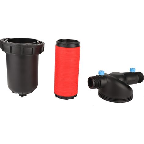 Filtro de disco G1-1/4" con rosca externa y malla de 120 para bombas de riego en jardinería y agricultura: extraíble y fácil de limpiar. (1/5)