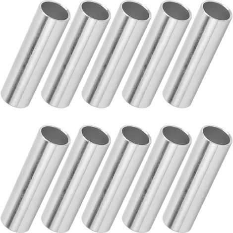 Lot de 10 tubes ronds droits en aluminium pour supports de robots, diamètre 14 mm, 6100‑1214‑0050 (1/4)