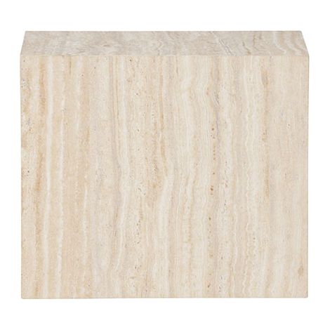 York Beistelltisch beige.