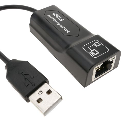 BeMatik - Adaptateur réseau Ethernet 10/100 Mbps vers USB 2.0 (1/5)