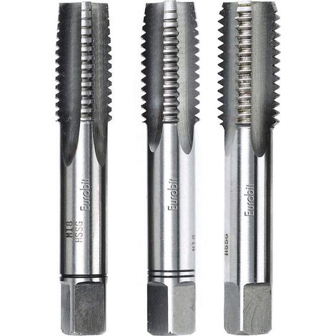 Eurobit 6000 Maschi a Mano in Acciaio HSS-G, M 5x0,8