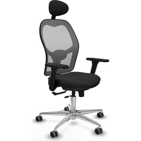 Silla de oficina piqueras y crespo Jorquera mostaza espuma inyectada (1/2)