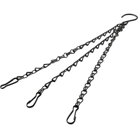 Chaînes de suspension en fer pour pots fleurs (1/5)