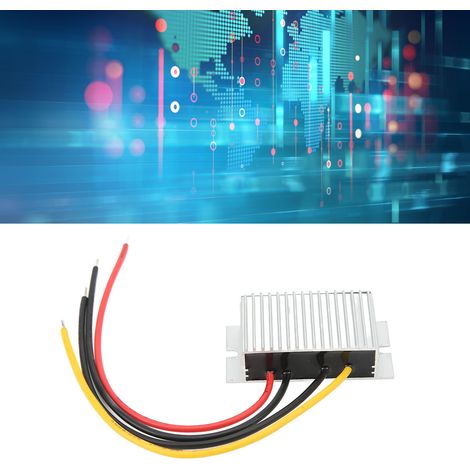 Module abaisseur CC-CC 24 V vers 12 V 5 A en boîtier aluminium (1/5)