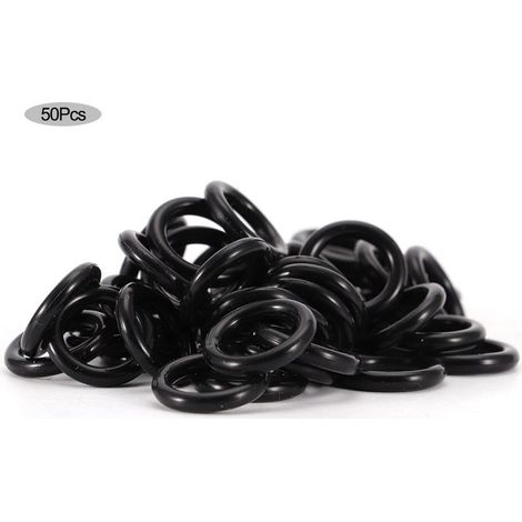 Joint Torique PVC - Diamètre Extérieur 18 mm - Épaisseur 2,35 mm - Pour Raccords Tuyaux D'irrigation - 50 Pièces (1/5)
