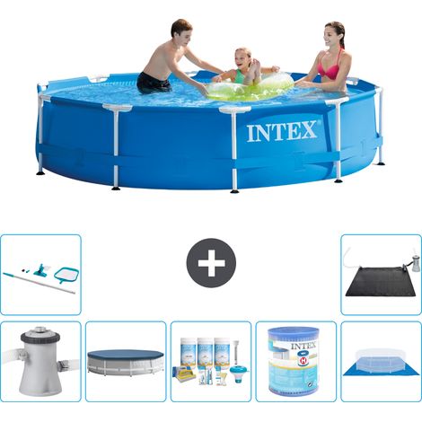 Intex Piscine Tubulaire Ronde - 305x76 cm - 8-pièces S31672 (1/5)