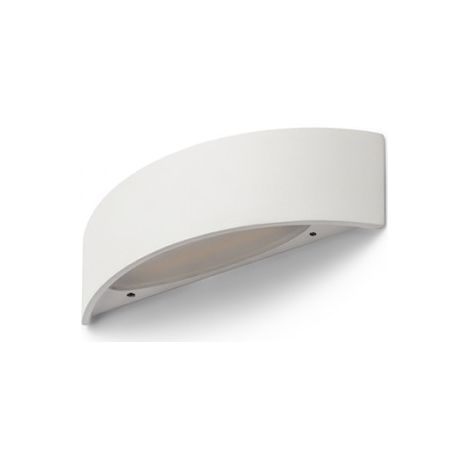 Faretto NAXOS da parete bianco 230V LED 6W 3000K