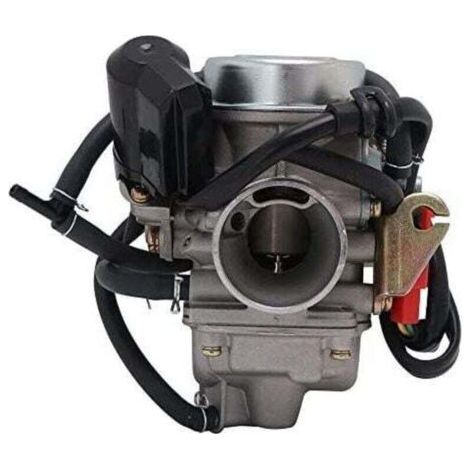 Carburador PD24J para motores GY6 de 125 cc y 150 cc de 4 tiempos, ATV, motocicleta, scooter, 152QMJ y 157QMI. (1/4)