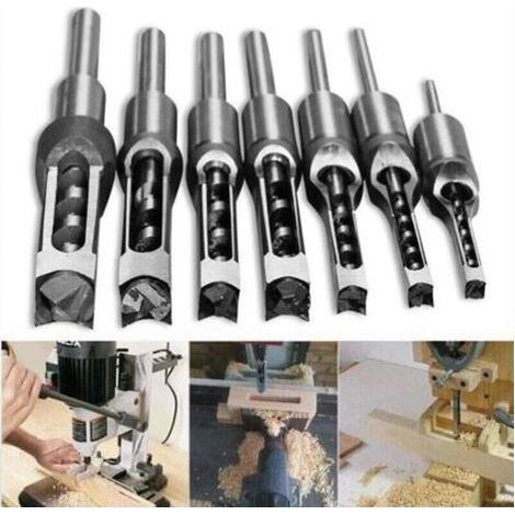 Punte elicoidali in HSS ANDIAMOs. Lavorazione del legno. Quadrate. Utensili per foratura. Mortase quadrate. Foro quadrato. Lama per sega, 6,0 mm - 16 mm, 1 pezzo. 16 mm - ANDIAMOs (1/5)