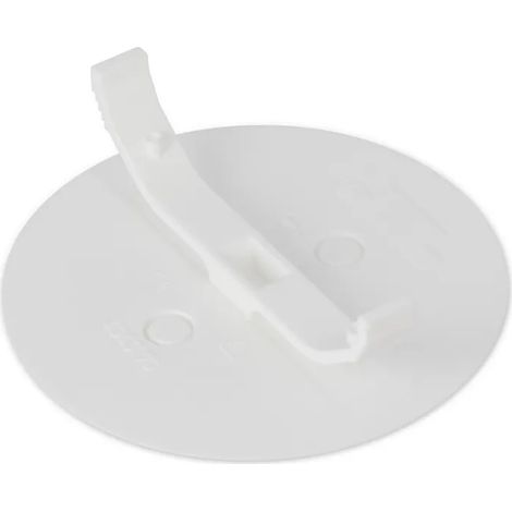 Abdeckplatte Capri j17 85 mm einfache Entfernung weiß