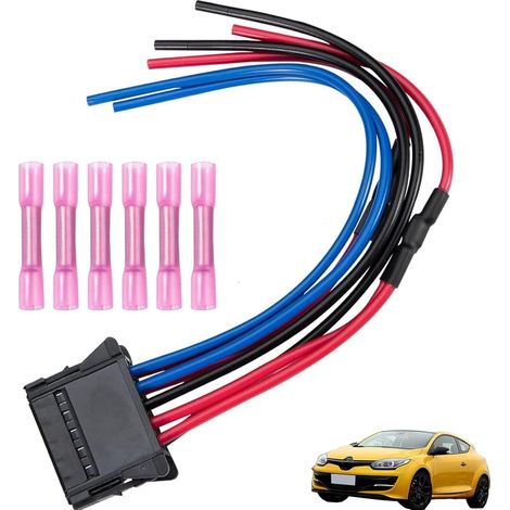 8200729298 Câblage de résistance moteur de ventilateur connecteur pour 10 broches, Faisceau Tressé 50mm²-1,50mm² (1/5)