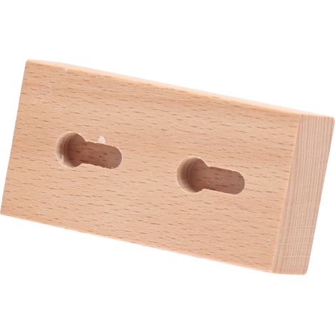 Vintage-Wandhaken, einzelner Wandhaken, natürlicher Wandhaken, Wandhaken aus Holz, Wandbefestigung für Zuhause (1/5)