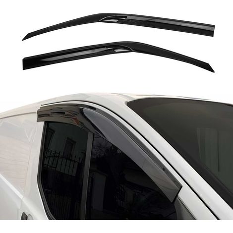 Déflecteurs De Vent Pluie d'air Compatible avec Iveco Daily 2006-2014 2pcs Acrylique Noir (1/5)