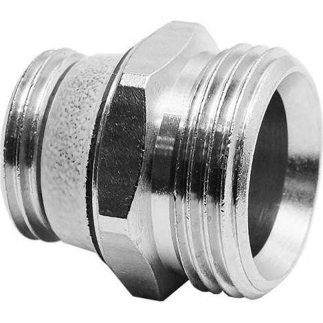 Simplex Anschlußnippel 1/2''AG x 3/4'' AG 1 Stück vernickelt konisch dichtend F10390 (1/3)