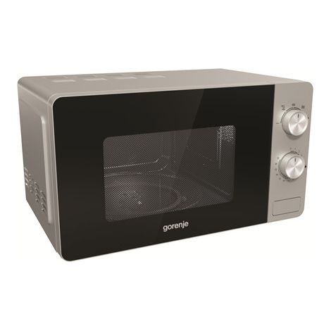 Gorenje  MO17E1S  Four à micro-ondes  Pose libre  17 L  700 W  Argent