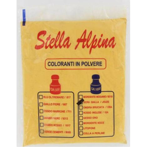 18 x OSSIDO P/CEMENTO OCRA GIALLA DORATA DA 1 KG