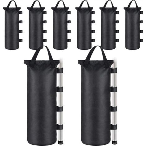 8 PCS Sac de Sable 600d Tissu Oxford Sac de Poids pour Tonnelle Sac de Sable pour Pieds de Tonnelle Sac de Lestage Sable (1/5)