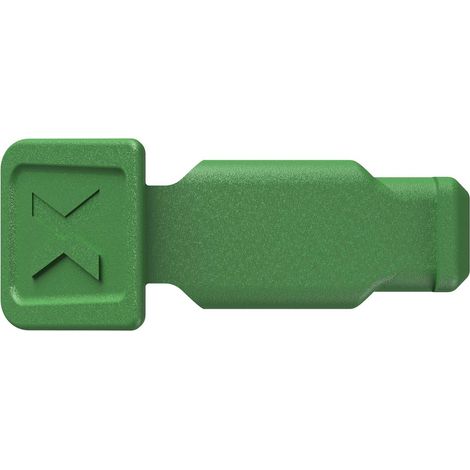 KNIPEX 00 61 10 CG ColorCode clips verde (10 unidades)  21 mm