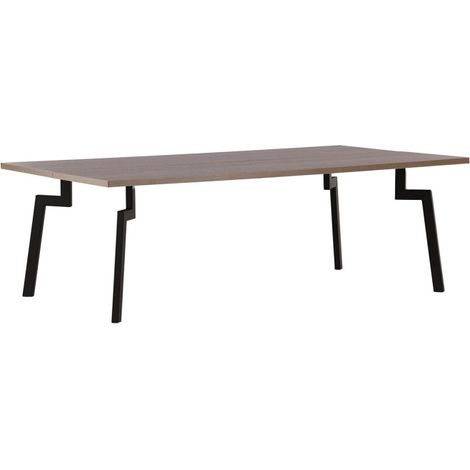 Table Basse Design "Bethan" 120cm Marron (1/5)
