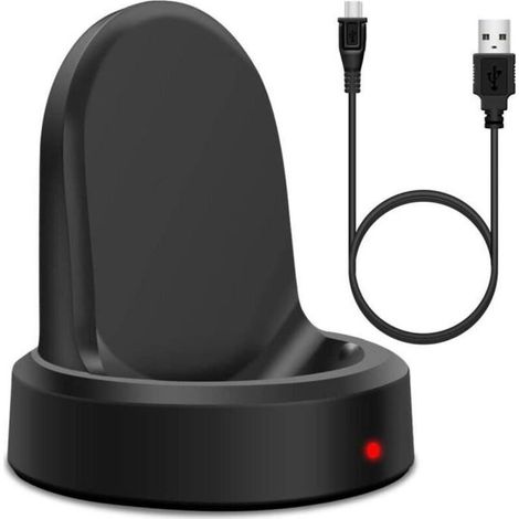 Chargeur sans Fil pour Samsung Gear S3, Frontier et Classic Station de Charge avec Câble USB pour Galaxy Gear S3 Smart Watch (1/4)