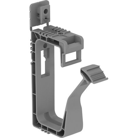 OBO Bettermann Soporte de sujeción Grip ignífugo 960°C 40x NYM3x1,5 Polipropileno gris piedra RAL 7030, 2205423