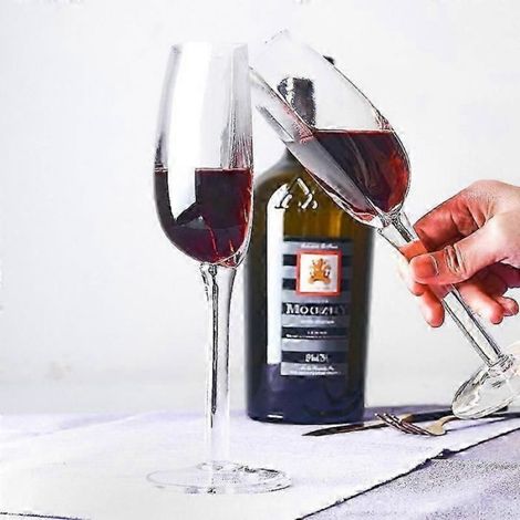Verres à vin demi-format uniques pour les couples, parfaits pour la Saint-Valentin, les mariages, les anniversaires et les soirées (1/4)