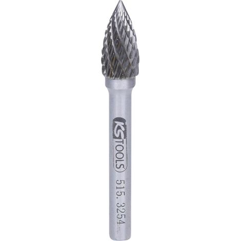 KS Tools HM Spitzbogen-Frässtift Form G, 10mm - 515.3254 (1/3)