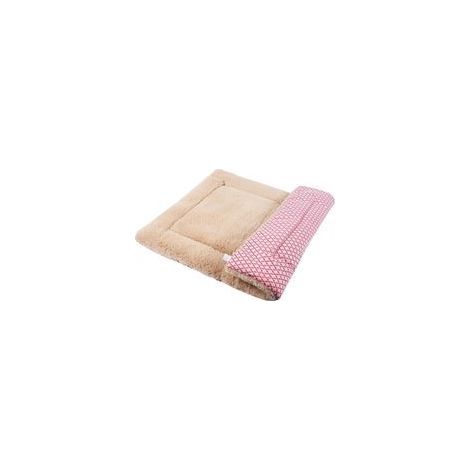 Matelas pour chien 75x55 cm – Peluche douce et respirante – Confort optimal pour chiens – Lavable en machine – Einemgeld (1/5)