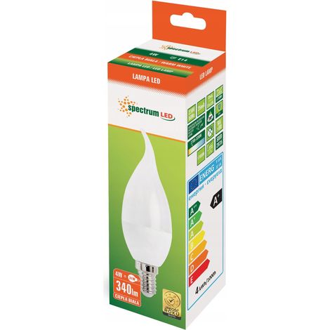 Lampada Spectrum candle 4W 3000K (1/3)
