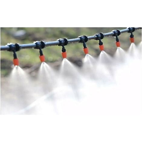 Spray de jardin extérieur, système de refroidissement par atomisation, kit d’irrigation automatique 4/7 (1/5)