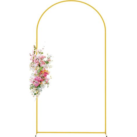 Support De Toile De Fond D'arche De Mariage Cadre D'arche De Ballons en (1/5)