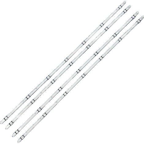 Tira de LED de 805 mm de longitud, material de aluminio, alimentación de CC, flujo luminoso 60, compatible con televisores de 43 pulgadas. (1/5)
