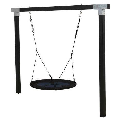 Plus Schaukelgestell Cubic inkl. Schaukelnest schwarz 268 x 209 cm Spielhäuser & Spieltürme (1/2)