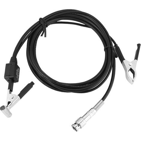 Convient pour les cordons de test d'oscilloscope, les adaptateurs mâles BNC, les sondes d'allumage automobile, les capteurs inductifs/capacitifs, avec pince de mise à la terre, les capteurs d'allumage (1/2)