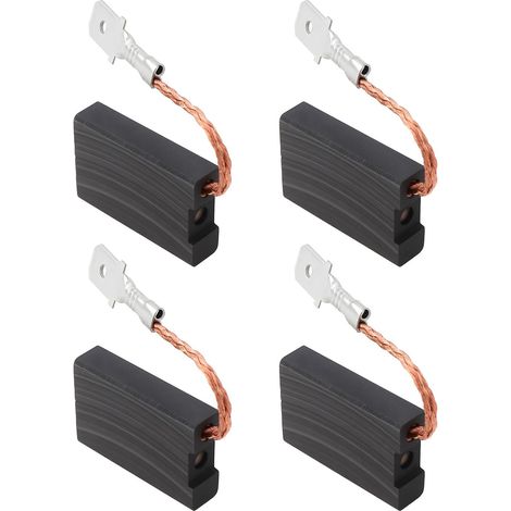 Satz mit 4 Kohlebürsten mit automatischer Abschaltung, 6 x 16 x 24 mm, kompatibel mit Metabo WX 21-230 Quick/WX 23-180 (1/5)