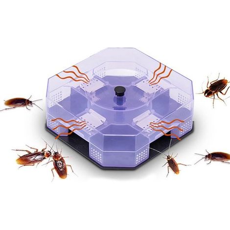 Aladdien Ungiftige Kakerlakenköderfalle Automatischer Kakerlakenfänger Umweltfreundlich Insektenfalle für den Innenbereich Haushalt.. (1/5)