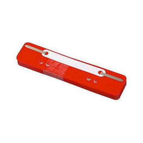 Soennecken Heftstreifen 3170 kurz Kunststoffdeckl. rt 25 St./Pack. (1/3)