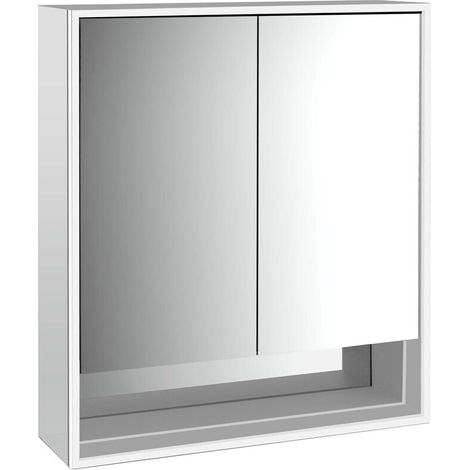 emco loft Armoire de toilette avec éclairage avec compartiment (1/5)