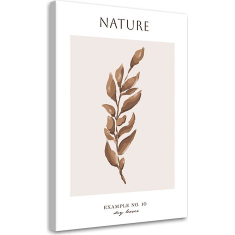 Tableau sur toile Feuilles sèches - Nature 40x60 (1/5)