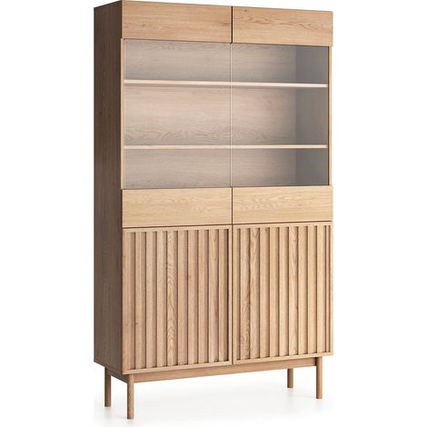 Vaisselier 2 portes Idor Bois (1/4)