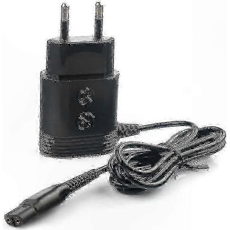 Adaptateur secteur avec prise standard européenne pour rasoirs électriques QP2510, QP2511 et QP2520 (1/4)