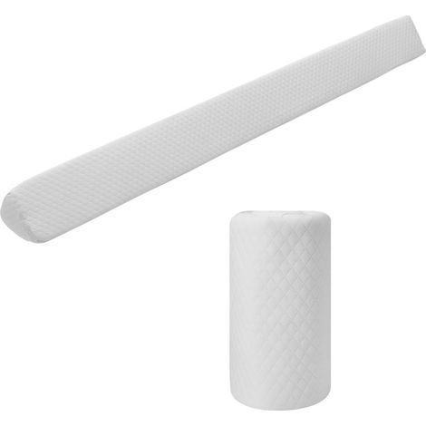 142 cm barrière de sécurité de lit en mousse, housse lavable antidérapante, pour tout-petits et lit enfant (1/5)