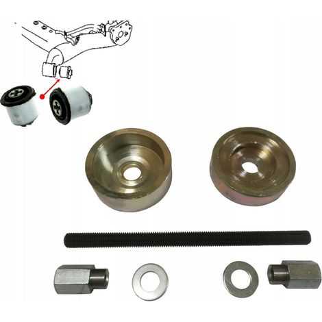 HERRAMIENTA DE INSTALACIÓN DE CASQUILLO DE VIGA TRASERA FORD STREET KA FUSION FIESTA MK4 MAZDA 2 3 PEUGEOT CITROEN (1/2)