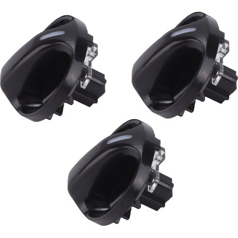 Set 559050C010 Ersatz-Heizungsknopf für Klimaanlage Präzise Einstellmöglichkeit Ergonomisches Design Kompatibel mit ausgewählten Modellen.