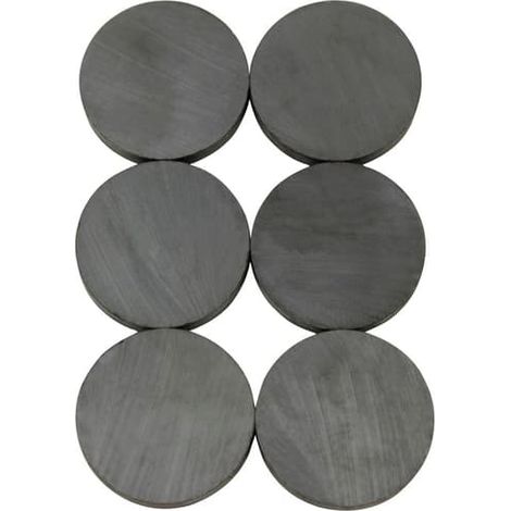 Aimant rond de 25 mm, lot de 6 (1/5)